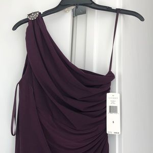 Evening one shoulder long dress